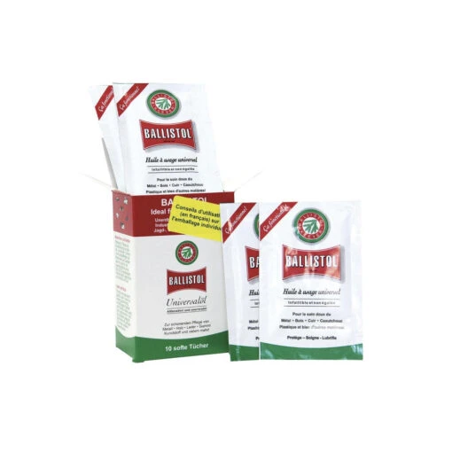 Lingettes D'huile Universelle Ballistol X10