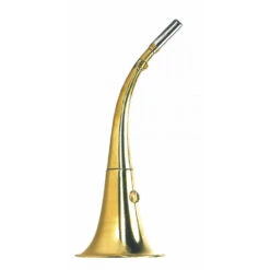 Corne Laiton Poli L.45 - Ronde - Elless