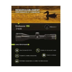 Lunette De Hutte Vanguard Endeavor 3-9x56 Grossissement Variable -Chasse Passion lunette de hutte vanguard endeavor 3 9x56 grossissement variable 3